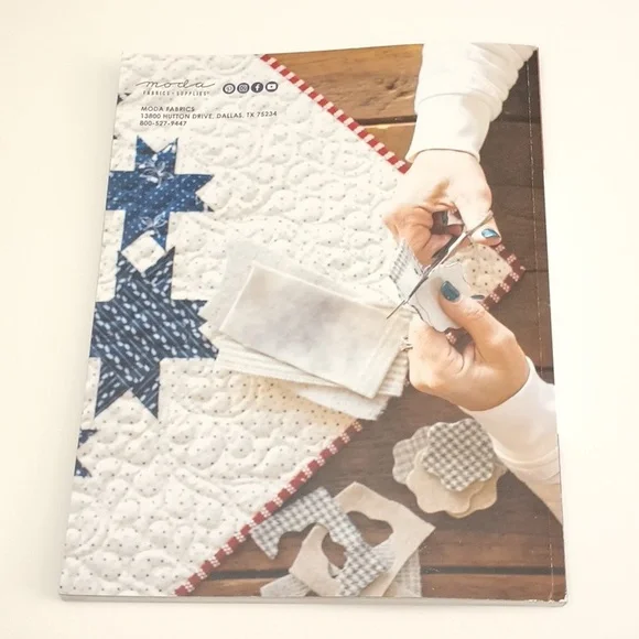 3/$15 Paper Crafting Moda Piece Fabric Catalog - Picture 15 of 16